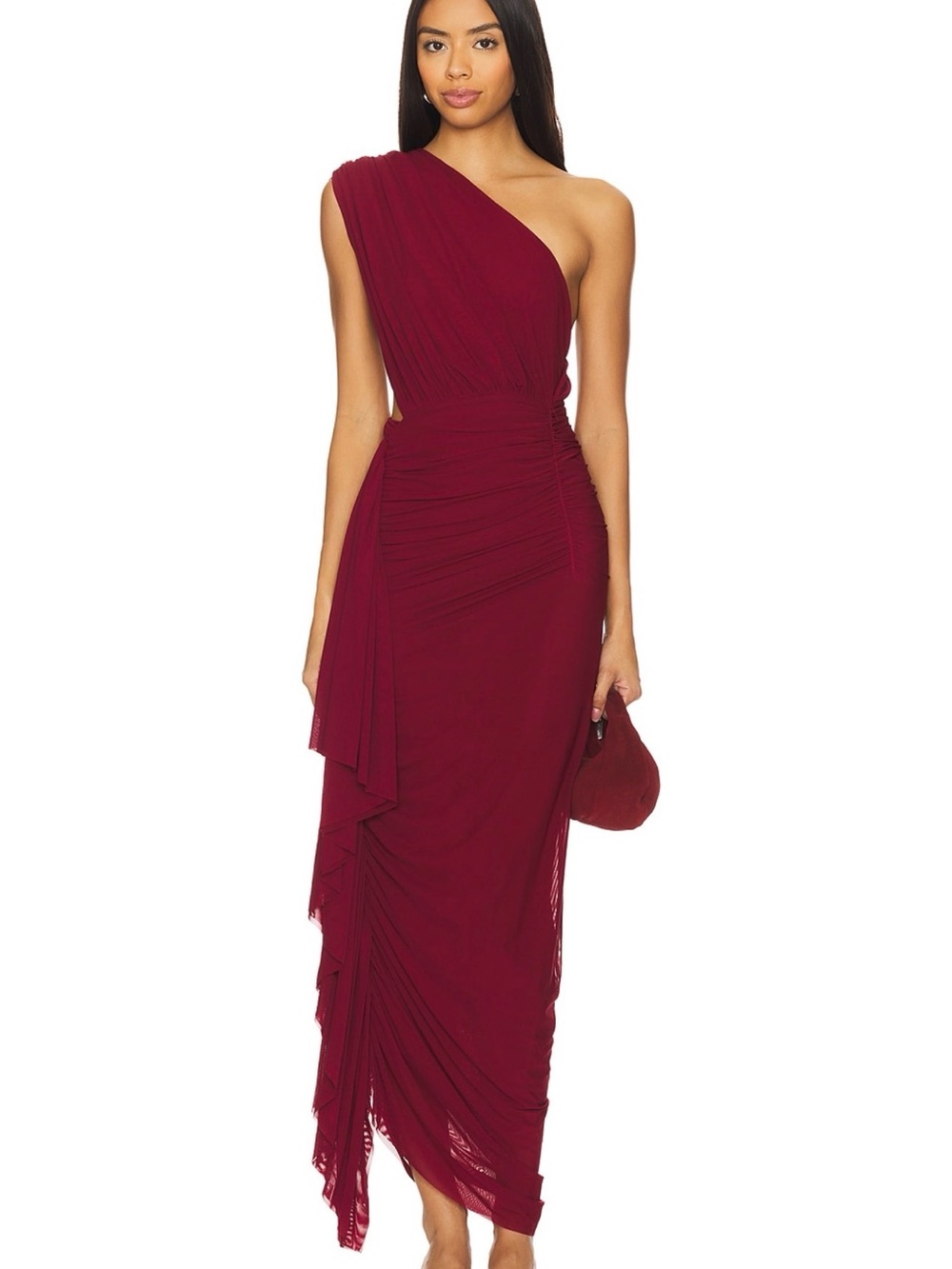 superdown Juliet Dress in Oxblood